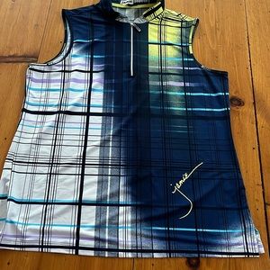 Jamie Sadock | sleeveless golf shirt